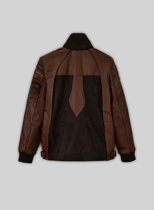 Daniel Radcliff Horns Leather Jacket