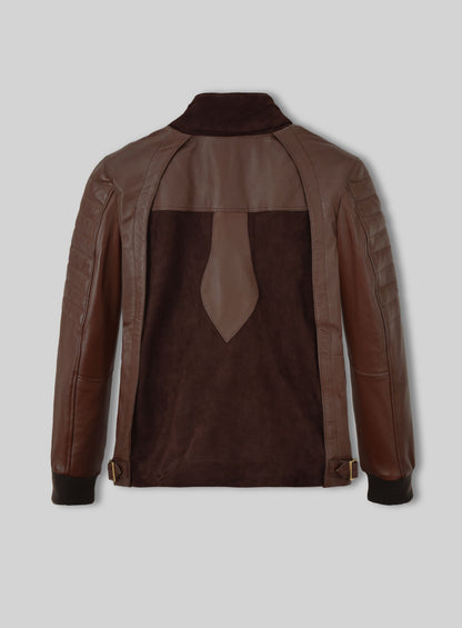 Daniel Radcliff Horns Leather Jacket