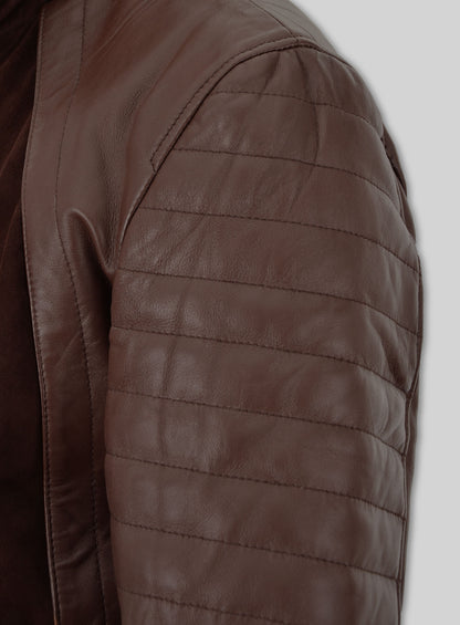 Daniel Radcliff Horns Leather Jacket