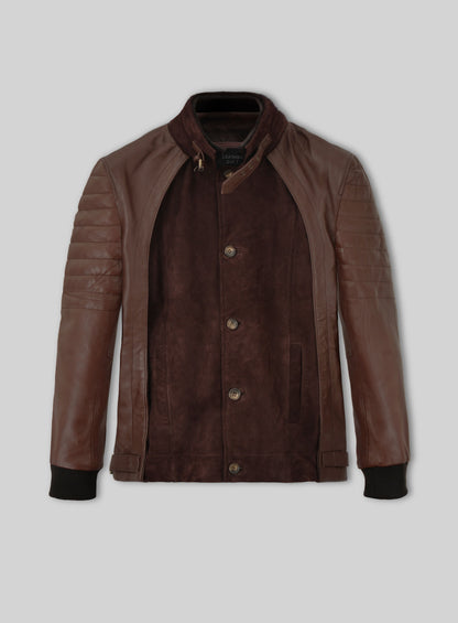 Daniel Radcliff Horns Leather Jacket