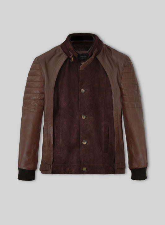 Daniel Radcliff Horns Leather Jacket