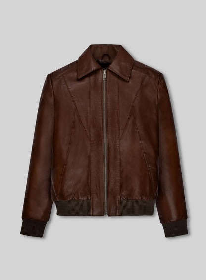 Dark Tan James McAvoy Leather Jacket