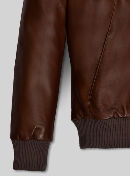 Dark Tan James McAvoy Leather Jacket