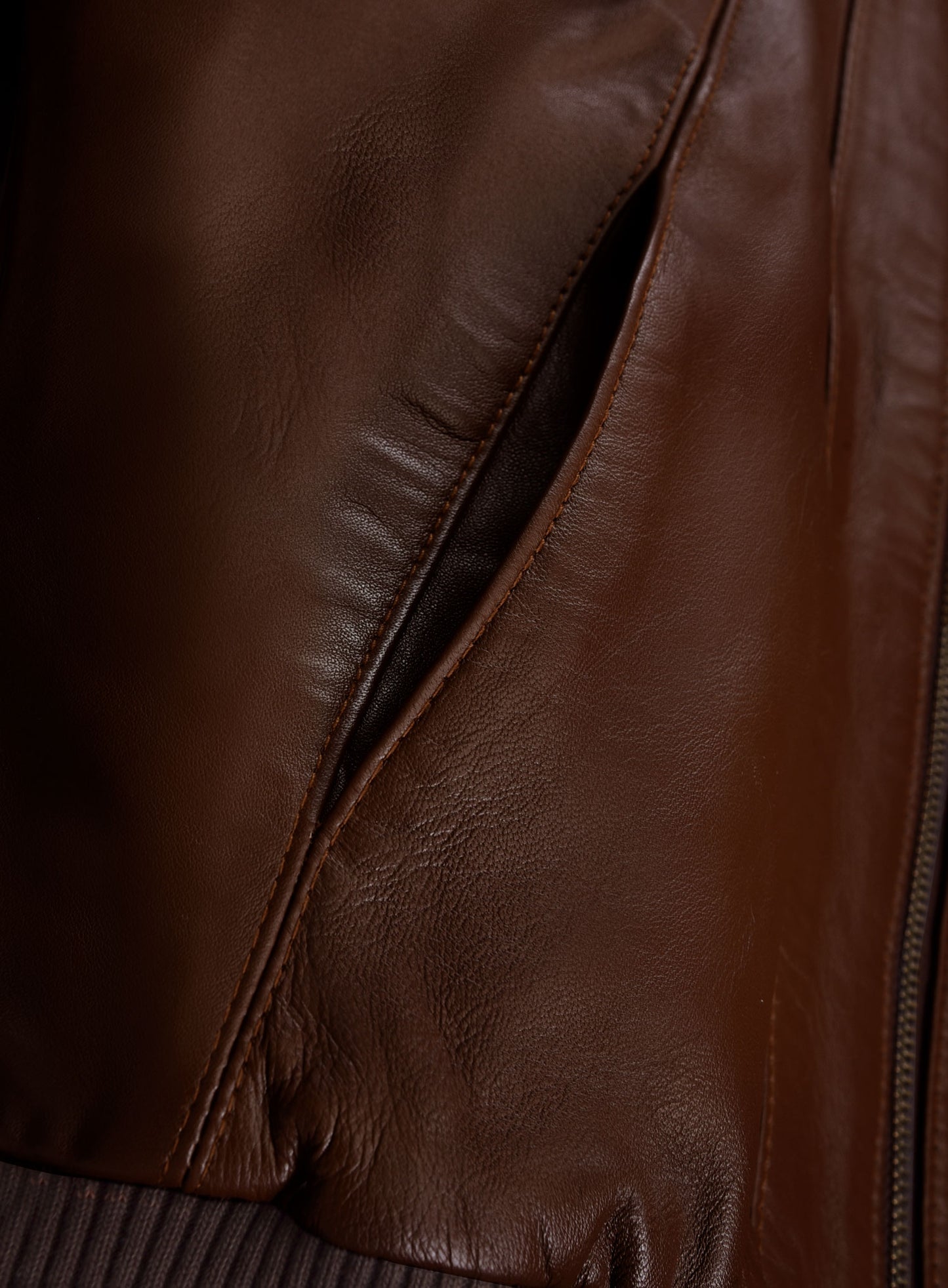 Dark Tan James McAvoy Leather Jacket
