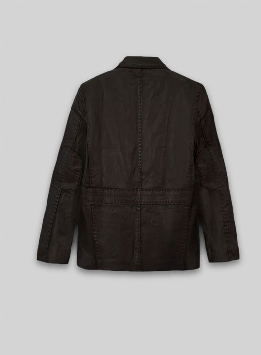 Dark Brown Fast and Furious 7 Jason Statham Jacket - 40 Short