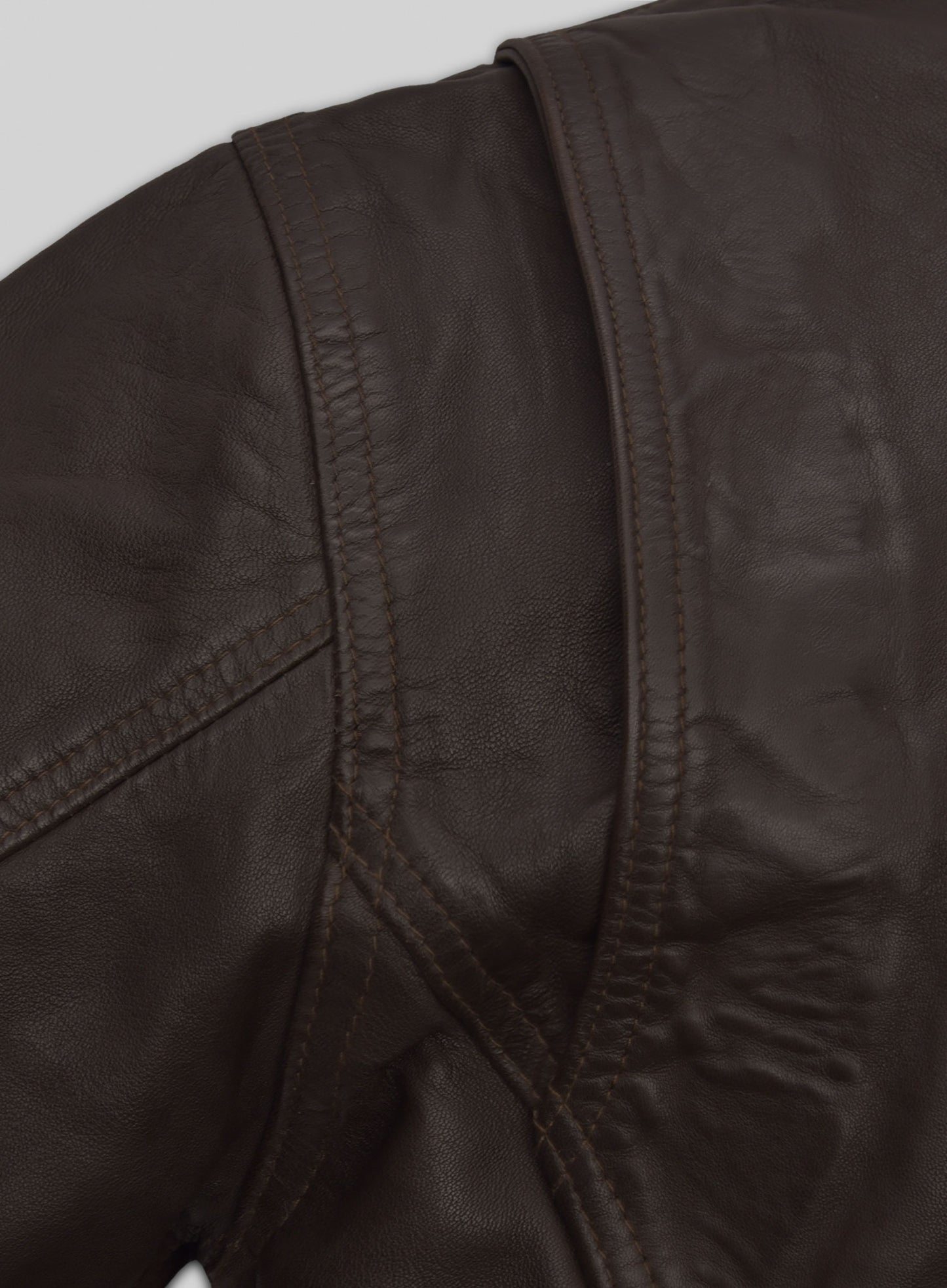 Dark Brown Jensen Ross Ackles Supernatural Season 7 Leather Jacket