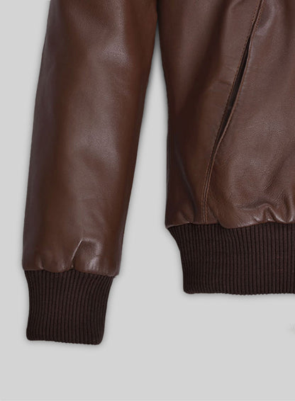 Dark Tan James McAvoy Leather Jacket