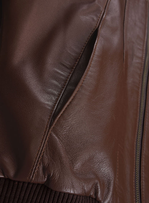 Dark Tan James McAvoy Leather Jacket - LeatherCult