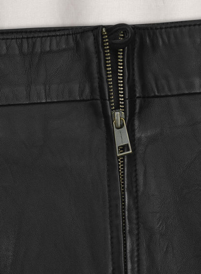 Dart Leather Skirt - # 456 - LeatherCult