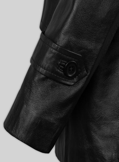 David Tennant Doctor Who Leather Trench Coat