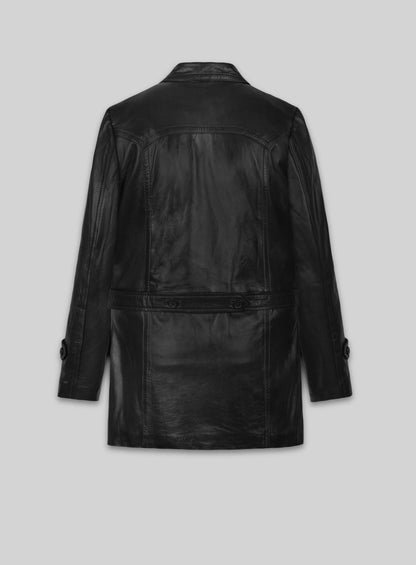 David Tennant Doctor Who Leather Trench Coat