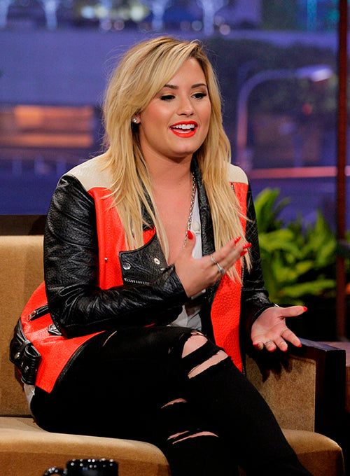 Demi Lovato Leather Jacket - LeatherCult