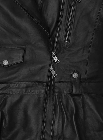Demi Lovato Leather Jacket #2