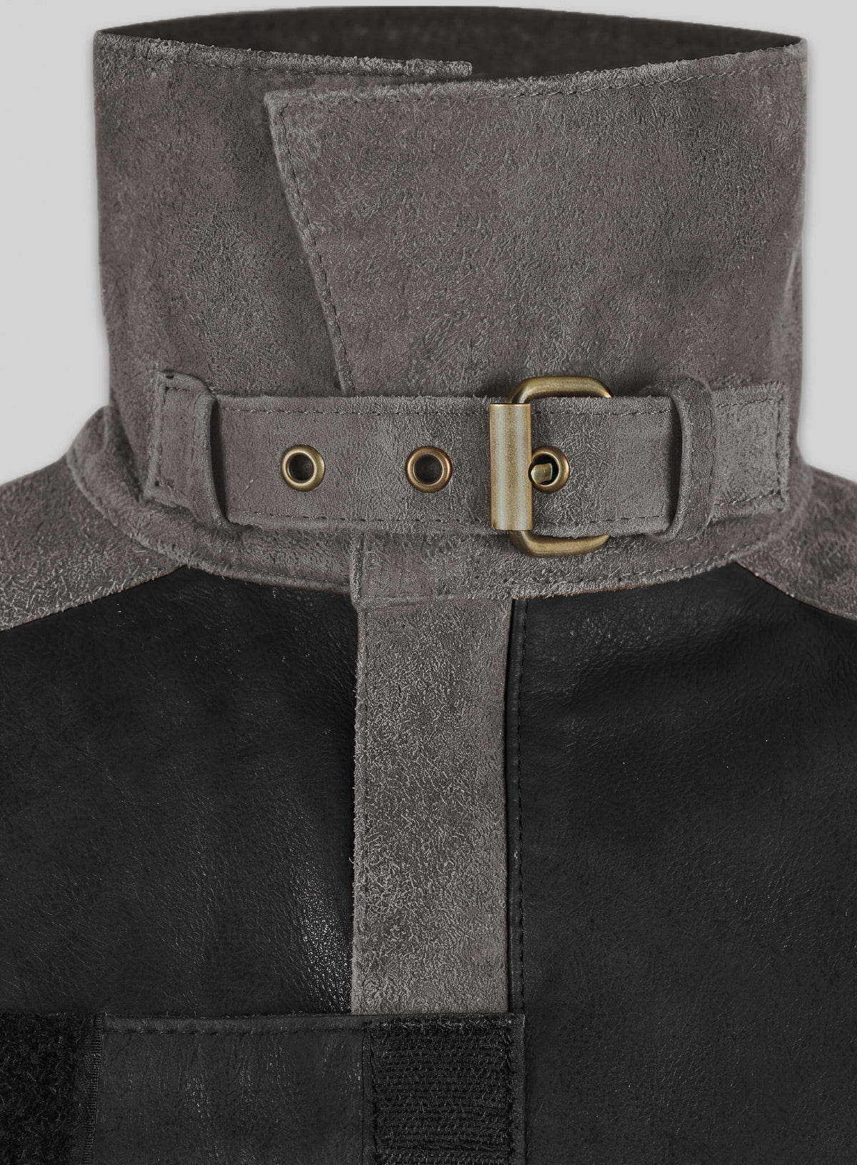 Distressed Black Aiden Pearce Watch Dog Leather Trench Coat