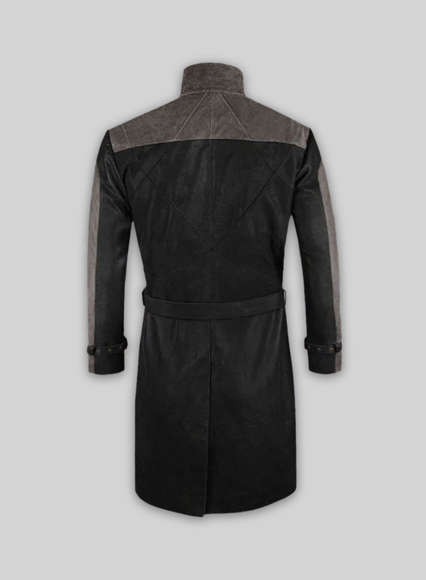 90s made in England “Black Watch Coat\