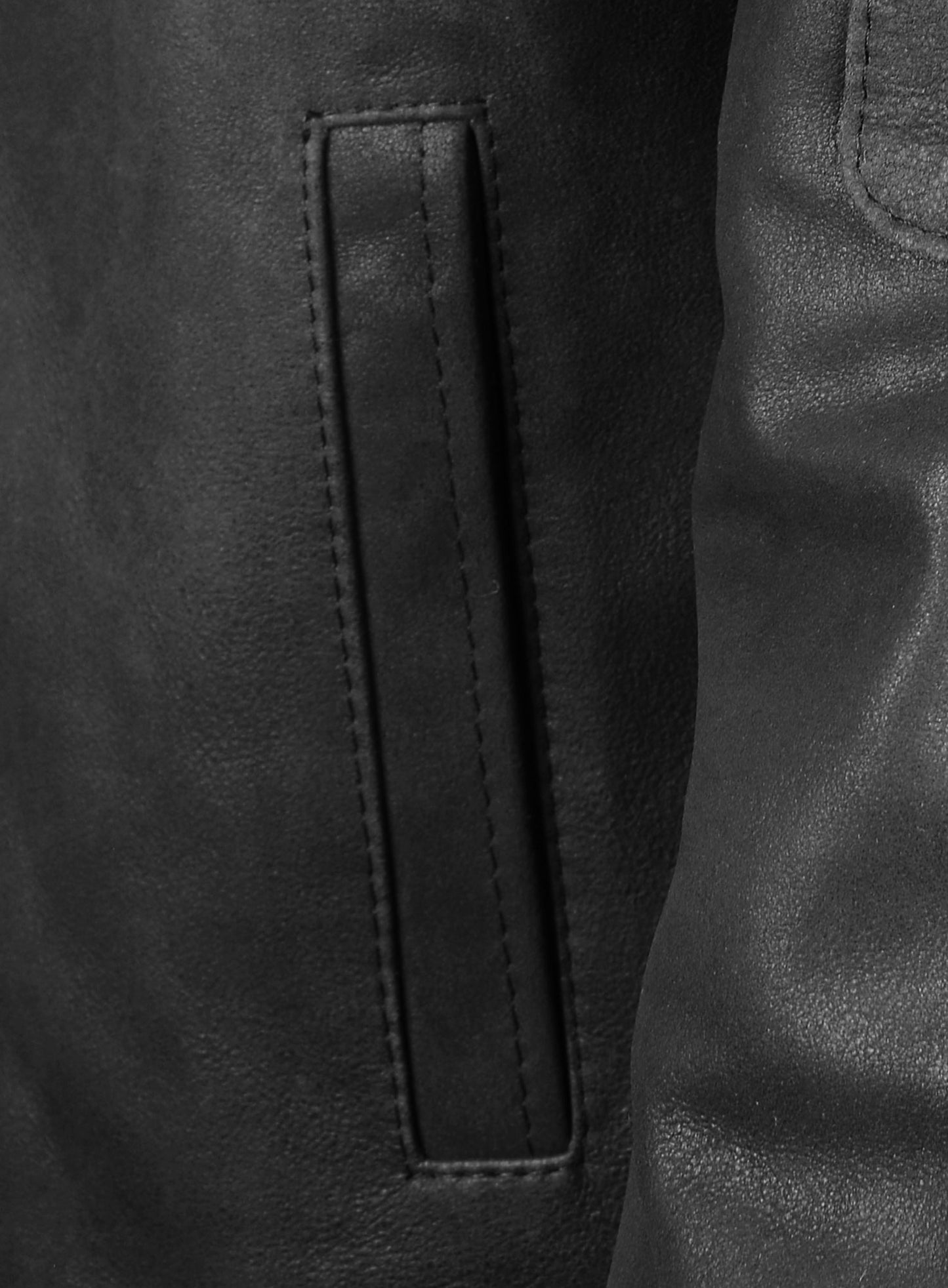 Distressed Black Californication 3 Hank Moody Leather Jacket