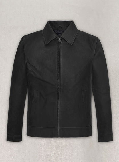 Distressed Black Jason Bateman Leather Jacket - LeatherCult