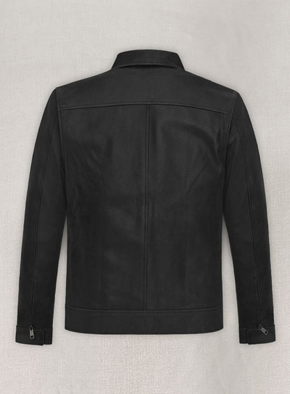 Distressed Black Jason Bateman Leather Jacket - LeatherCult