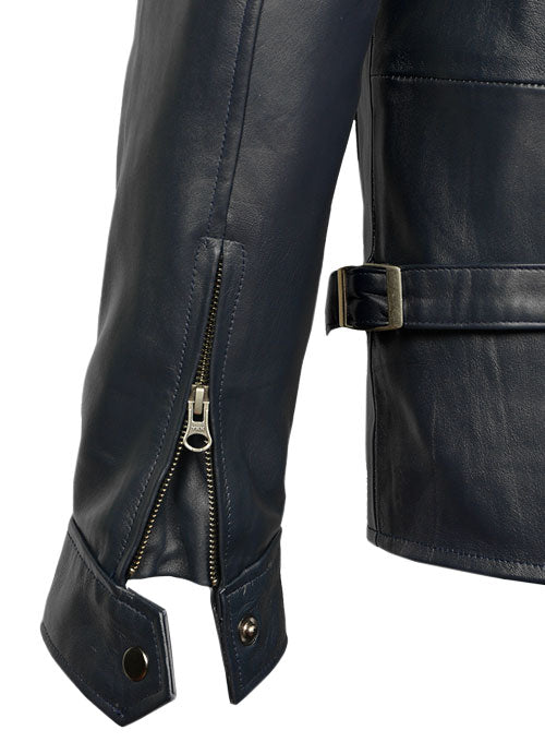 Dark Blue Vin Diesel Fast And Furious 6 Leather Jacket - LeatherCult