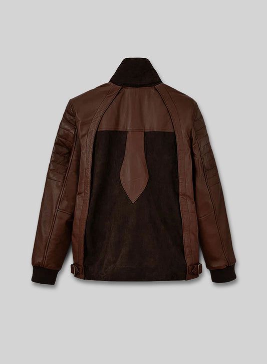 Daniel Radcliff Horns Leather Jacket