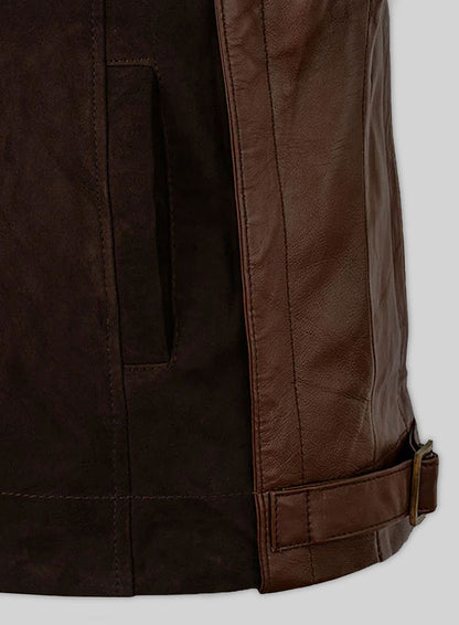 Daniel Radcliff Horns Leather Jacket