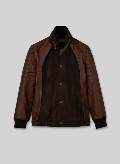 Daniel Radcliff Horns Leather Jacket