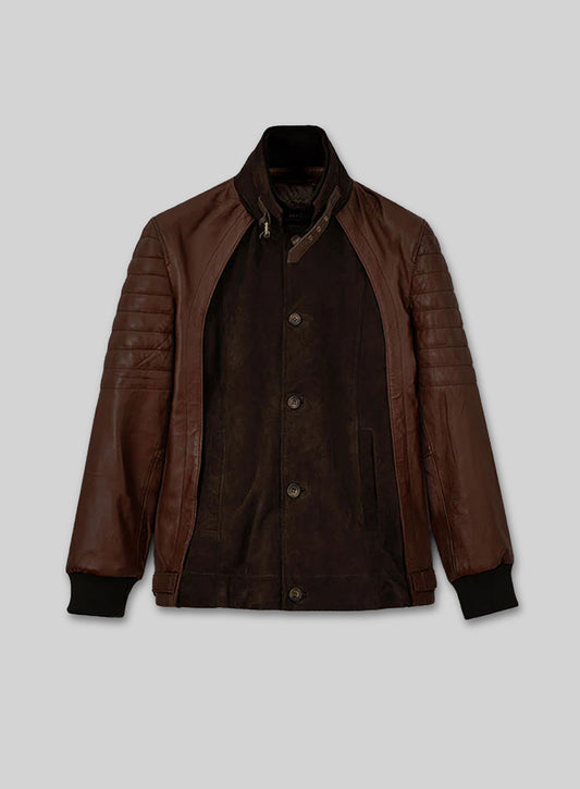 Daniel Radcliff Horns Leather Jacket