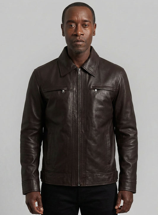 Don Cheadle Traitor Leather Jacket