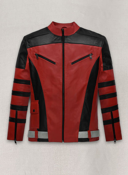 Dwayne Johnson Red One Leather Jacket - LeatherCult