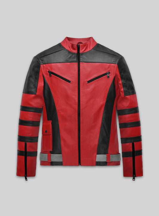 Dwayne Johnson Red One Leather Jacket
