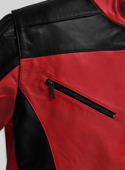 Dwayne Johnson Red One Leather Jacket