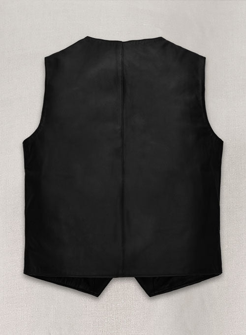 Dwayne Johnson The Fate Of The Furious Leather Vest - LeatherCult