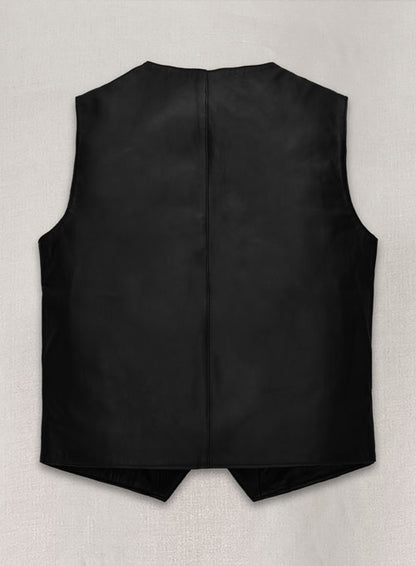 Dwayne Johnson The Fate Of The Furious Leather Vest - LeatherCult