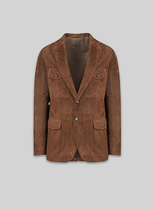 Leather Blazer # 1004