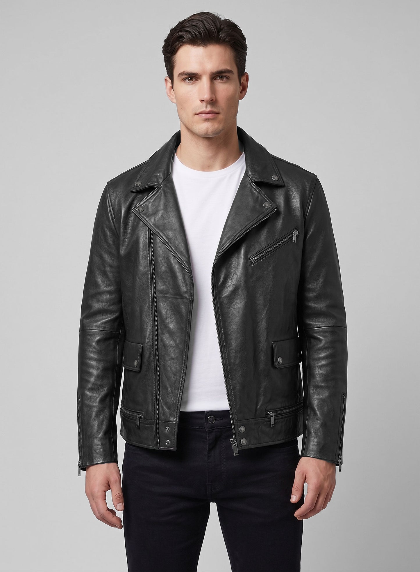Eddie Redmayne Leather Jacket