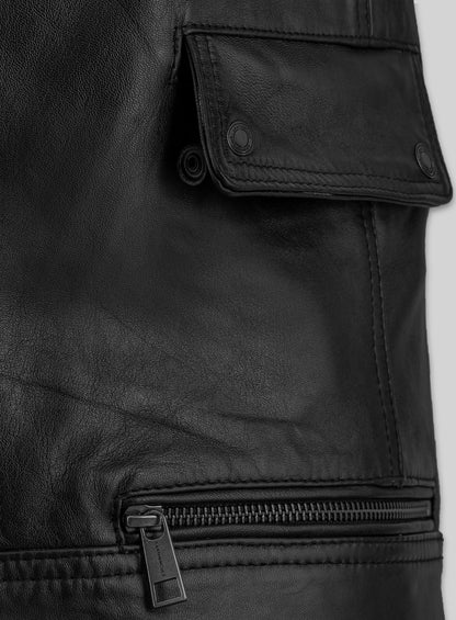 Eddie Redmayne Leather Jacket