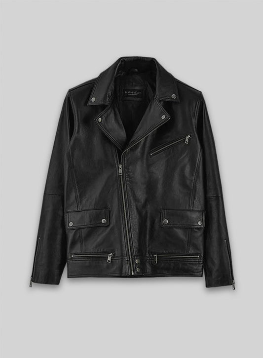 Eddie Redmayne Leather Jacket