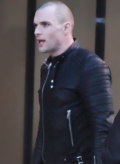 Ed Skrein Deadpool Leather Jacket - LeatherCult