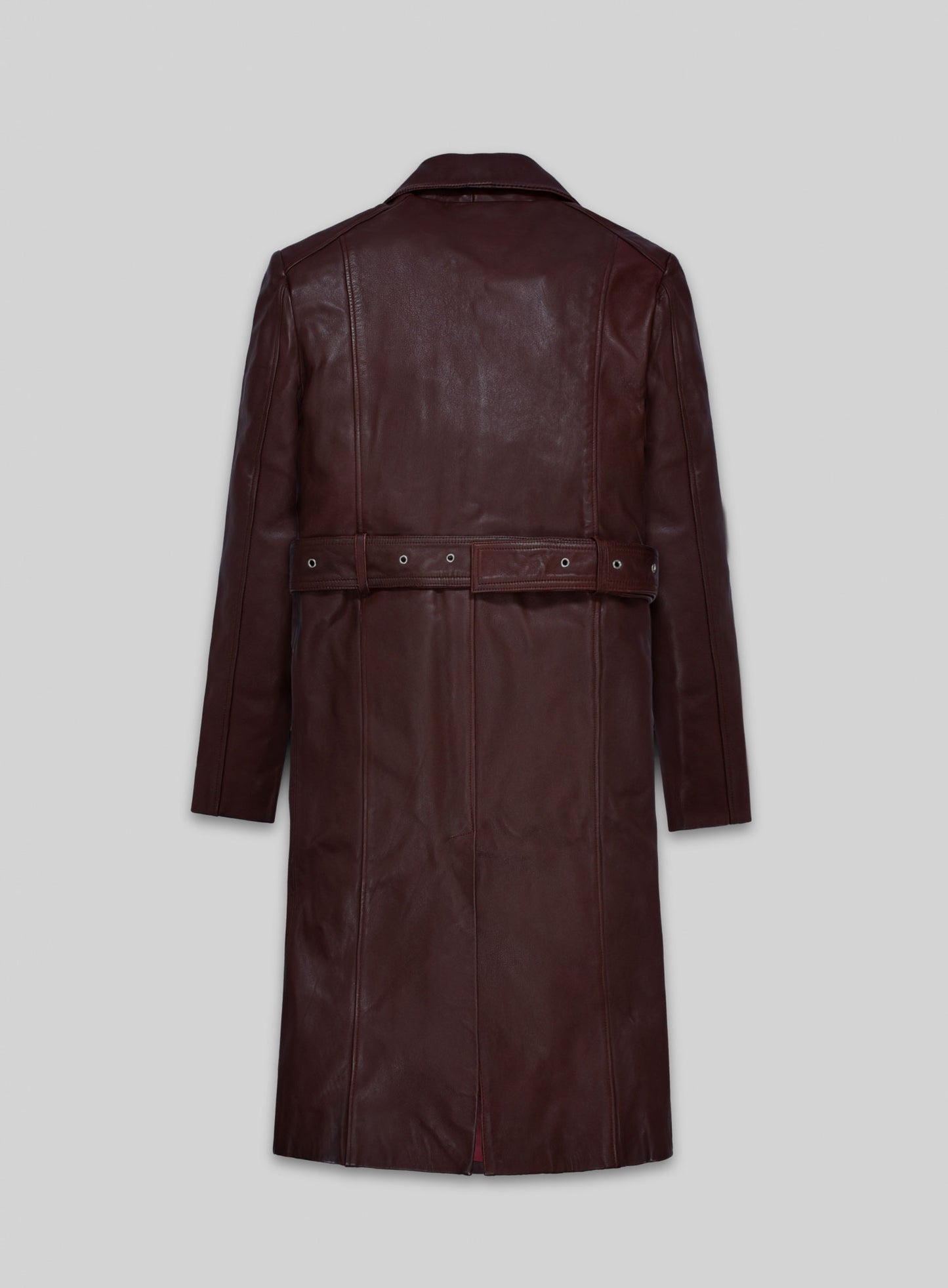 Eiza Gonzalez Leather Trench Coat