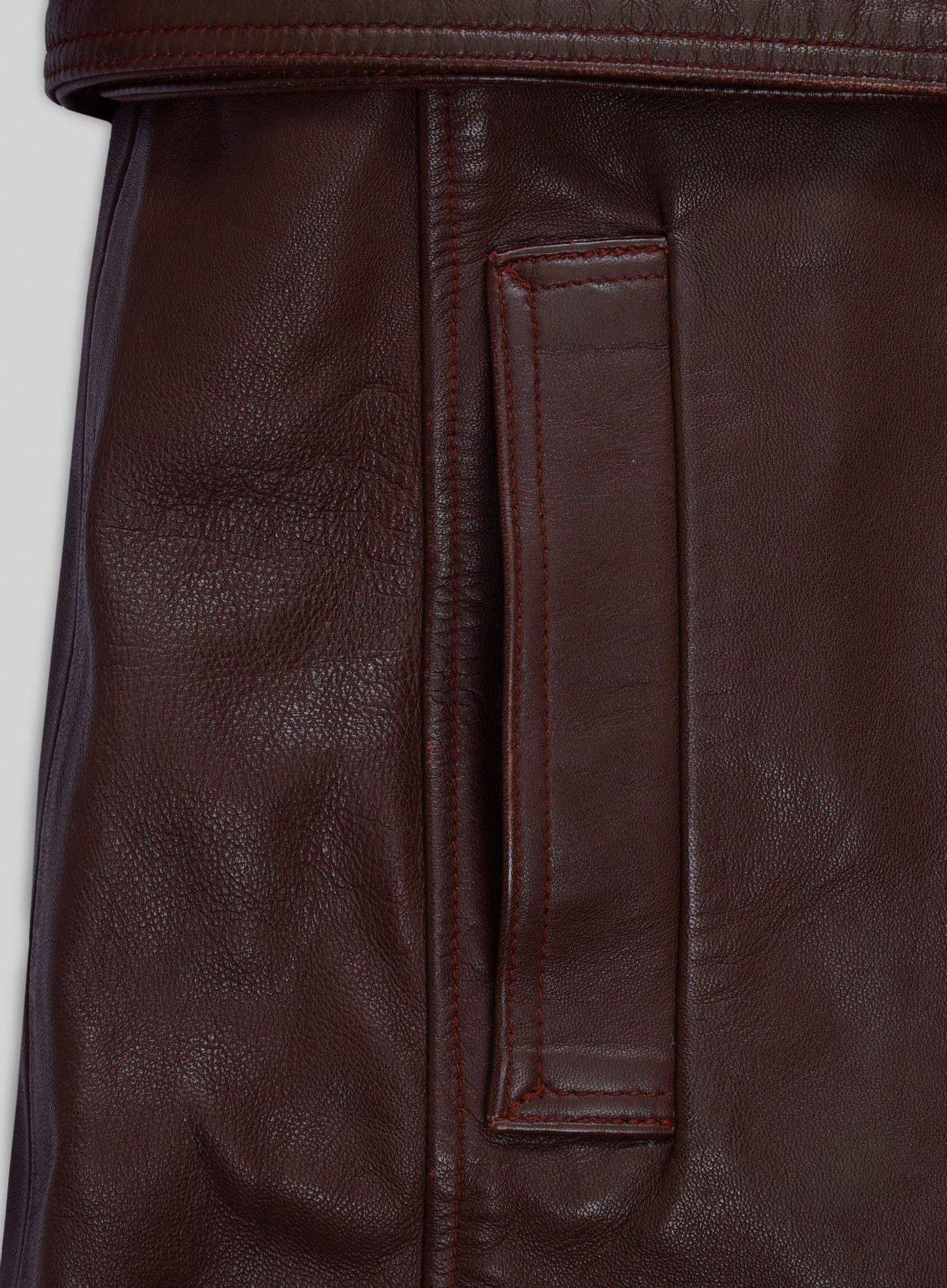 Eiza Gonzalez Leather Trench Coat