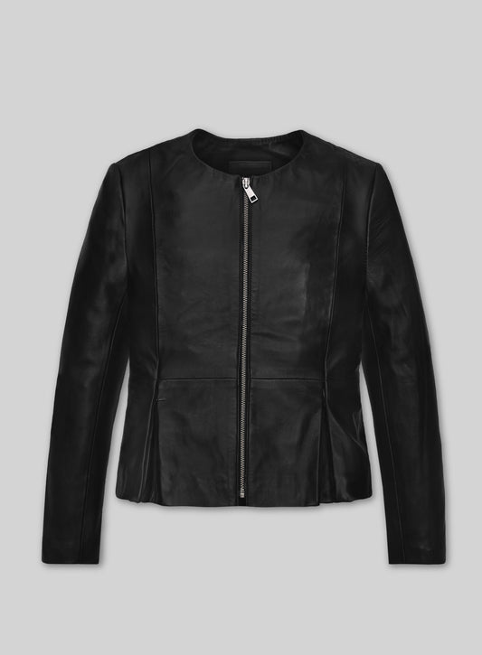 Elizabeth Gillies Dynasty Leather Jacket