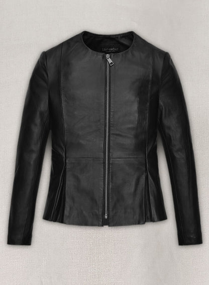 Elizabeth Gillies Dynasty Leather Jacket - LeatherCult