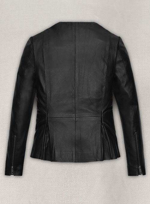 Elizabeth Gillies Dynasty Leather Jacket - LeatherCult