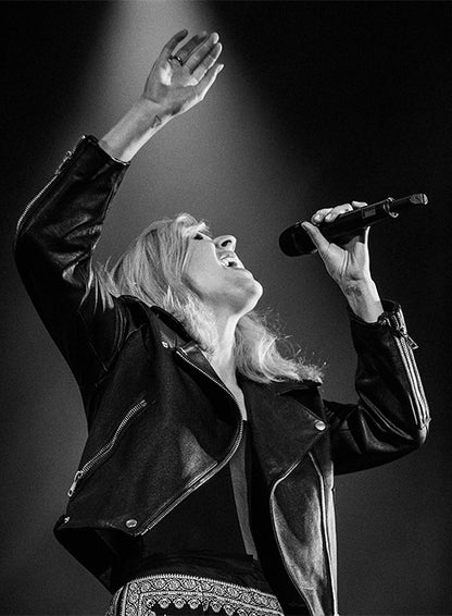 Ellie Goulding Leather Jacket - LeatherCult