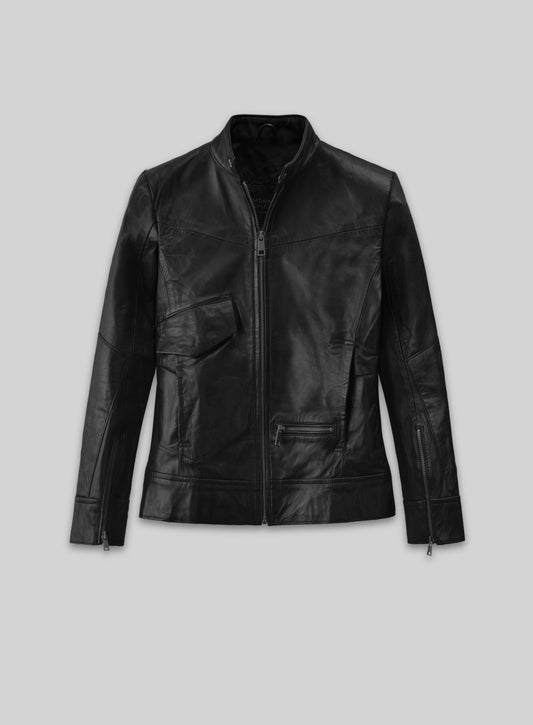 Elsa Pataky Leather Jacket