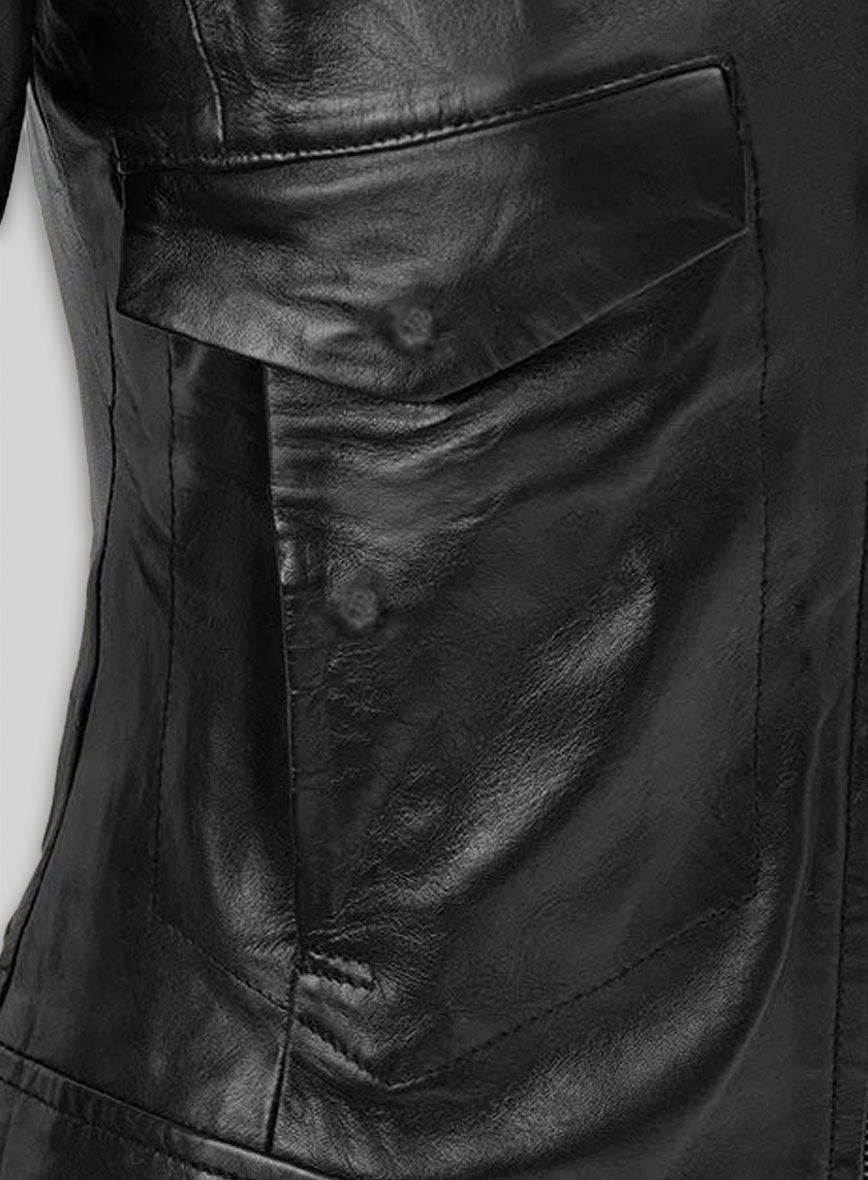 Elsa Pataky Leather Jacket