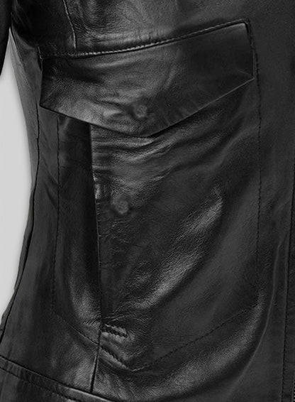Elsa Pataky Leather Jacket