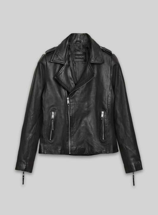 Elsa Pataky Leather Jacket #2
