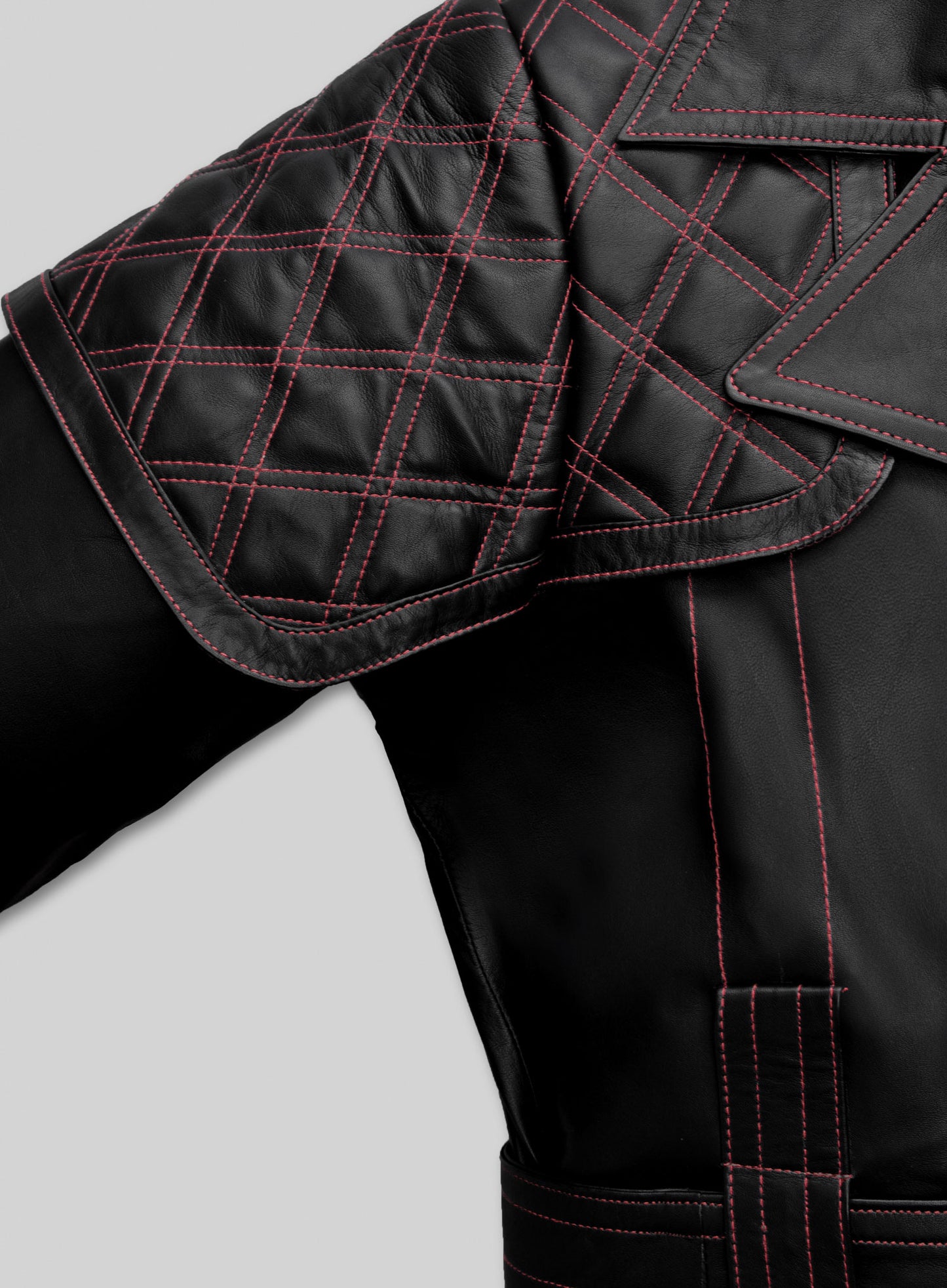 Elvis Presley Leather Long Coat