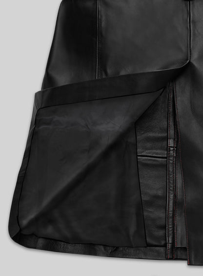 Elvis Presley Leather Long Coat